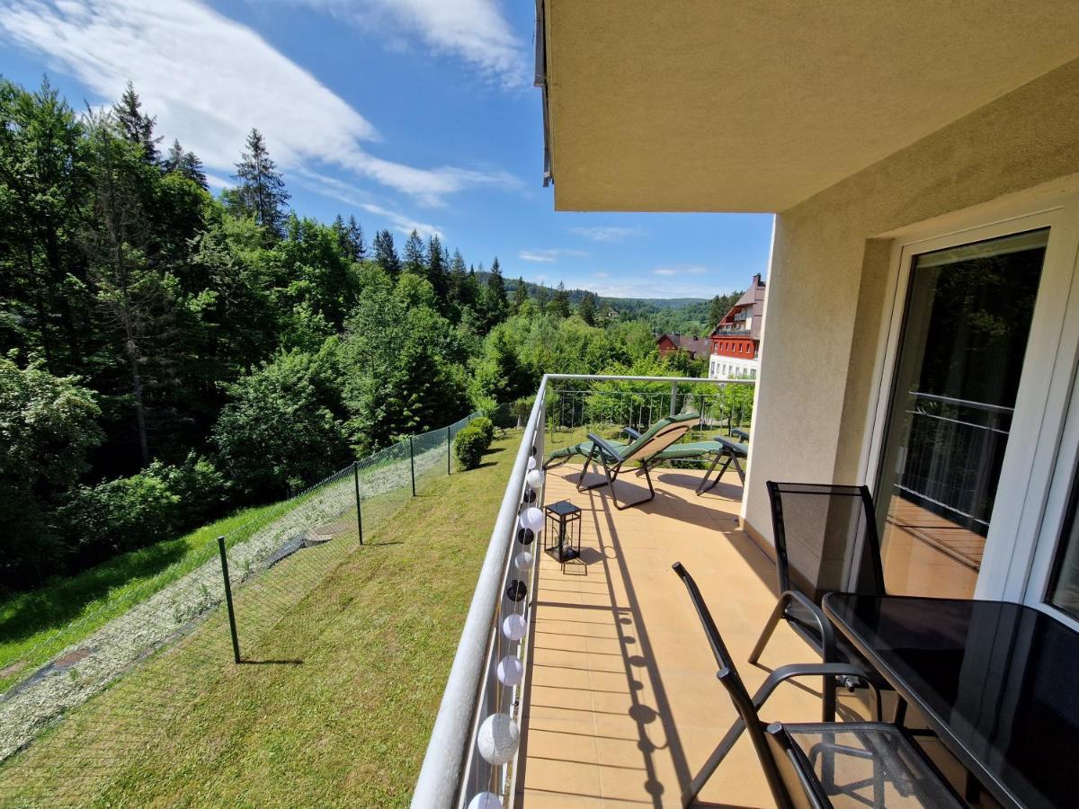 Na Bukowej, Apartament Widokowy Z Duzym Tarasem Wisla Exterior photo